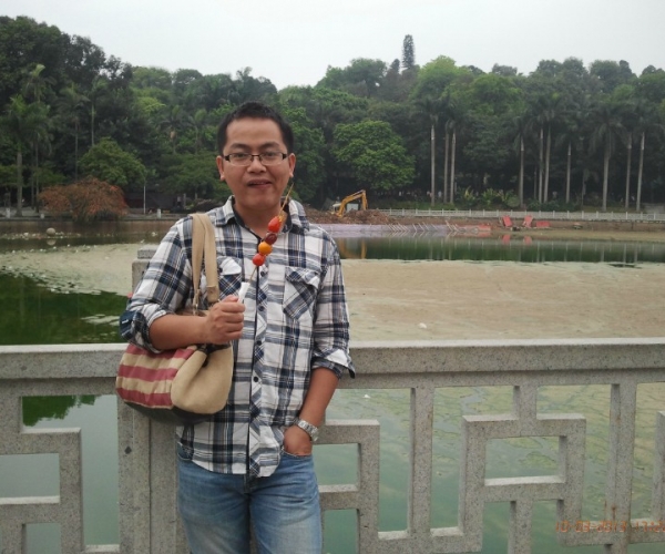 和女朋友去南宁人民公园